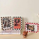 KPOP acrylic magnetic photocard photo frame stand