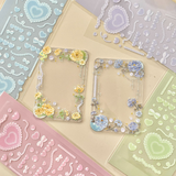 Heart Chain Kpop Polco Deco Sticker