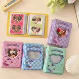 KPop 3 inch Mini Photo Album Checker Collect Book