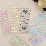 Heart Chain Kpop Polco Deco Sticker