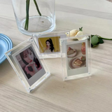 KPOP Acrylic Clear Transparent Magnetic Photocard Display Frame featured