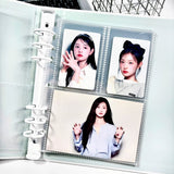 A5 Standard Binder Pages 2 Photocard 3 inch +1 Postcard 5 inch 100 micron 100 Micron Thick | High Definition (Pack of 10)