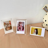 KPOP Acrylic Clear Transparent Magnetic Photocard Display Frame featured