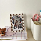 KPOP acrylic magnetic photocard photo frame stand