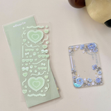 Heart Chain Kpop Polco Deco Sticker