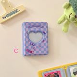 KPop 3 inch Mini Photo Album Checker Collect Book