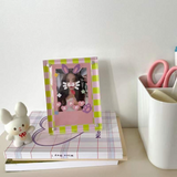 KPOP acrylic magnetic photocard photo frame stand