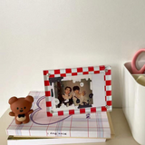 KPOP acrylic magnetic photocard photo frame stand