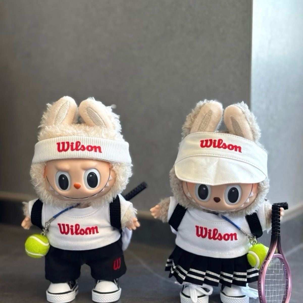 labubu clothes tennis Outfit Set