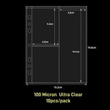 A5 Binder Pages 2 photocards 1 4 cut photo Two Style Binder Pages