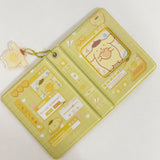 Cute Sarino Heart Photocard Collect Book with Pendant ID Badge Kuromi Melody Cinnamoroll Hello Kitty Pompompurin