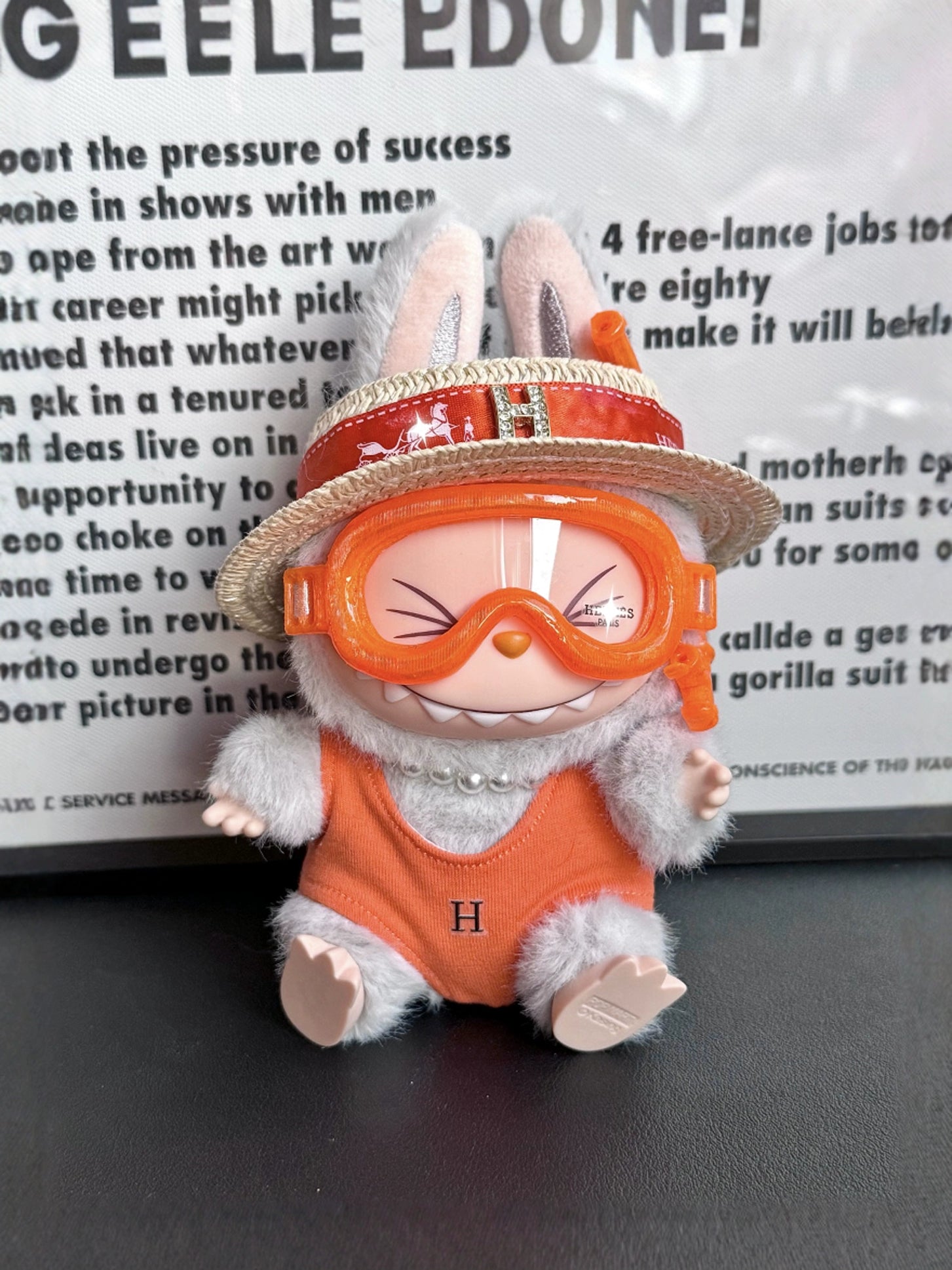labubu swimsuit hermes clothes