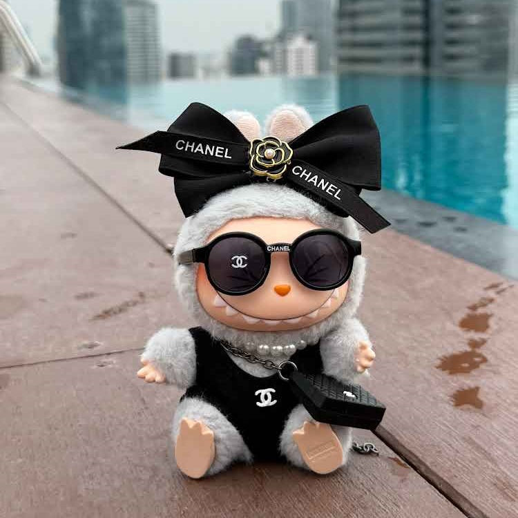 labubu clothes chanel swimsuit