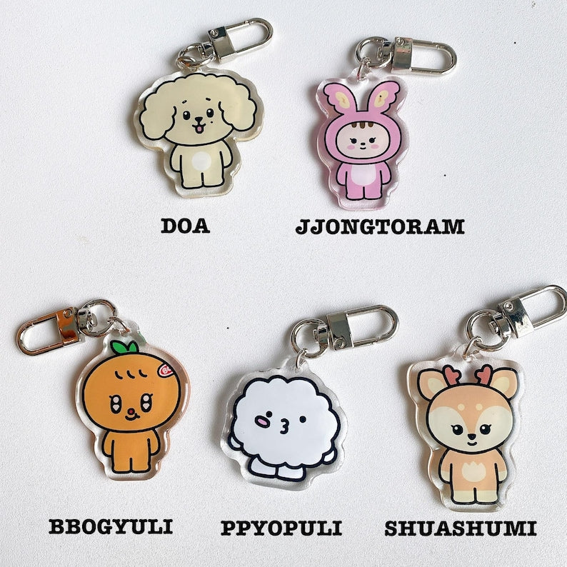Seventeen Kpop Merch Bag Charm