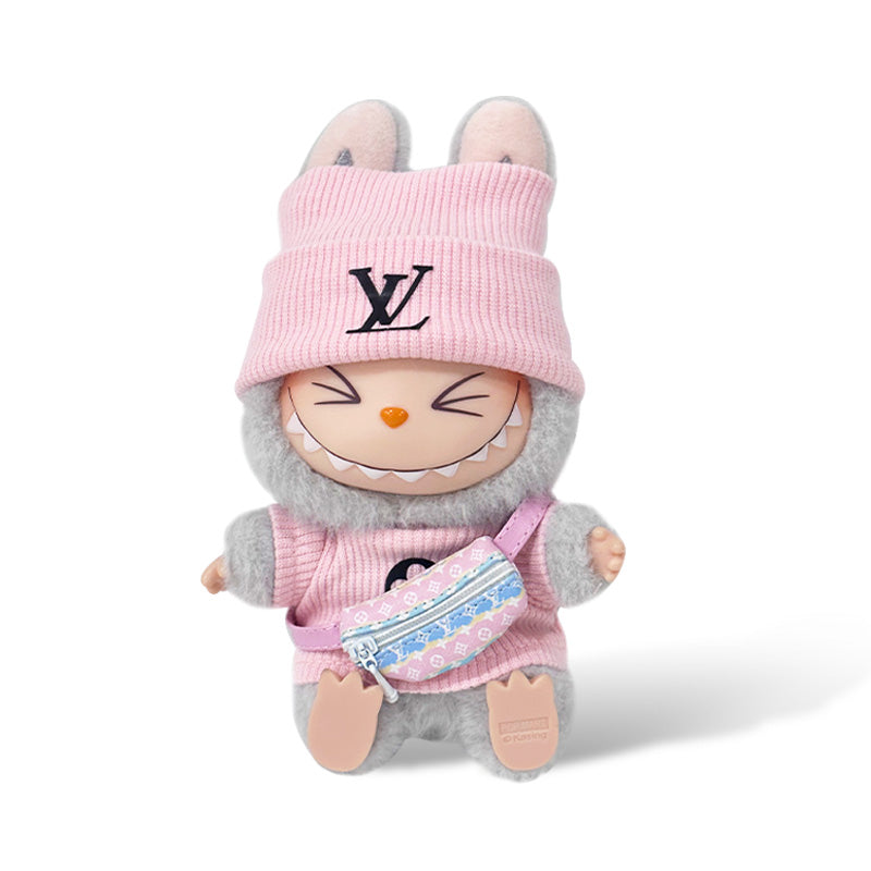 labubu clothes Louis Vuitton Pink