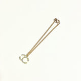 labubu necklace Chanel gold
