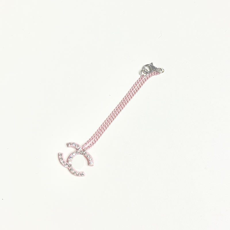 labubu necklace chanel pink