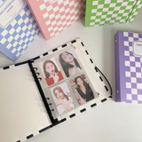 A5 Composition Checkerboard Photocard Binder