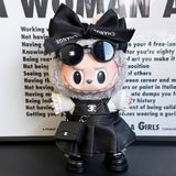 labubu clothes chanel leather dress