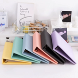 A5 Kpop Photocard Binder Stary Glitter Leather 3 Ring Collect Book
