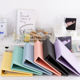 A5 Kpop Photocard Binder Stary Glitter D ring Binder Refills 1/2/4 Pockets