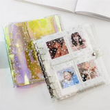 Holographic Photocard Binder For K-Pop Photocards Fits 200 cards