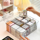 Large 8/12 deviders Kpop Photocard Storage Case