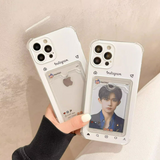 White Instagram Photo Comments Kpop Phone Case iphone 16 Pro Max