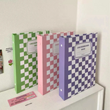 A5 Composition Checkerboard Photocard Binder