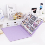 A5 Kpop Photocard Binder Stary Glitter Leather 3 Ring Collect Book