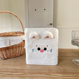 Cute Fluffy Kpop A5 Kpop Photocard Binder Puppy Kitty Binder with Cover Sheet
