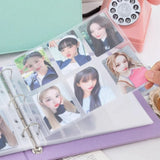 5/6 Pocket A5 Extra Wide Glitter Kpop Photocard Binder for TXT Red Velvet New Jeans featured 0806