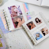 Holographic Photocard Binder For K-Pop Photocards Fits 200 cards