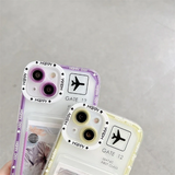Kpop Bording Pass Flight Ticket Phone Case