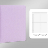 A5 Kpop Photocard Binder Stary Glitter Leather 3 Ring Collect Book