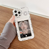 Kpop Black White Phone Case iPhone 16 Pro Max