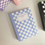 A5 Composition Checkerboard Photocard Binder