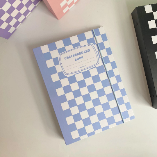 A5 Composition Checkerboard Photocard Binder