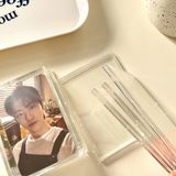 Acrylic Kpop Photocard Holder Toploader Mini Holder