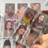 A5 Slim Standard Wide 7 Hole Clear Kpop Photocard 4 Pocket 2 Pocket 1 Pocket Kpop Postcard Binder Pages