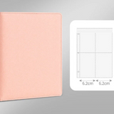 A5 Kpop Photocard Binder Stary Glitter Leather 3 Ring Collect Book