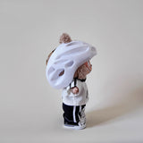 Labubu Helmet Clothes Outfit Set
