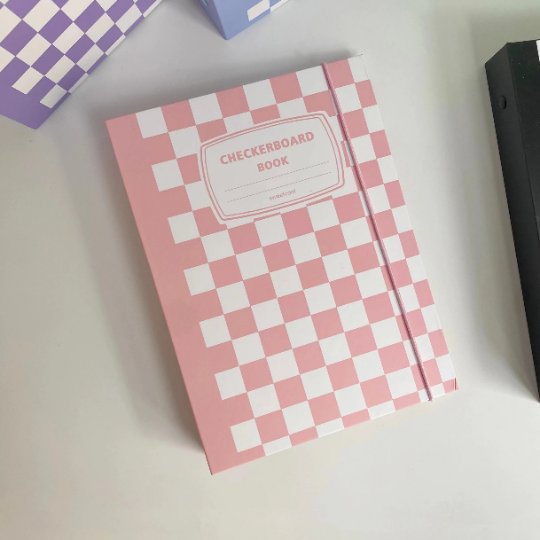 A5 Composition Checkerboard Photocard Binder