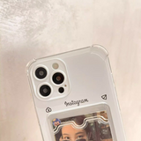 White Instagram Photo Comments Kpop Phone Case iphone 16 Pro Max