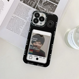 Kpop Black White Phone Case iPhone 16 Pro Max