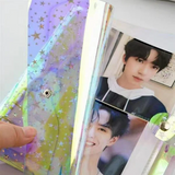 Holographic Photocard Binder For K-Pop Photocards Fits 200 cards