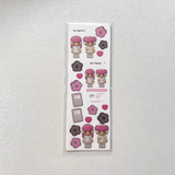 Korean Polco Cute Girl Mini Sticker