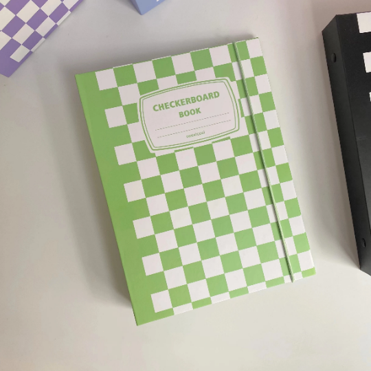 A5 Composition Checkerboard Photocard Binder