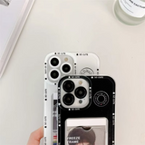 Kpop Black White Phone Case iPhone 16 Pro Max