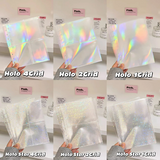 A5 Standard 6 Ring Kpop Photocard Holographic Matt Compact Refill Pages